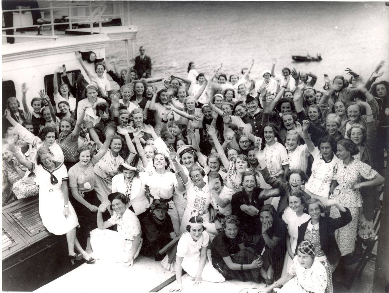 Vrouwen op cruiseship